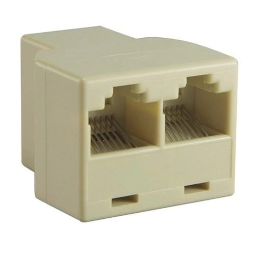 RJ45 Splitter 1-2st nätverksuttag