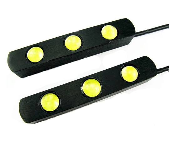 DRL - varselljus, 3st HighPower-LED