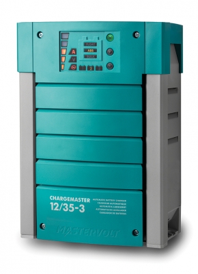 12V Mastervolt laddare 35A 70-350Ah 3 utgångar