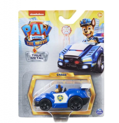 Paw Patrol The Movie Chase True Metal bil