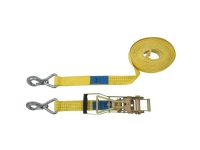Petex 43193119 Spännband i två delar Dragkraft LC-surrning (individuell/direkt)=2500 daN (L x B) 10 m x 50 mm Rattlås med lång arm