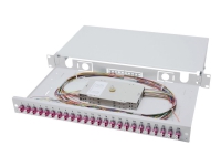 DIGITUS Professional DN-96332-4 - Fiberoptiska skarvboxar - LC x 48 - 1U - 19