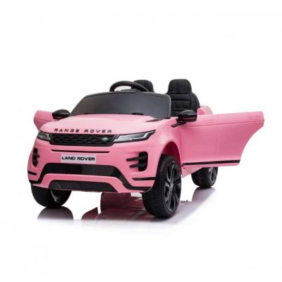 Elbil Barn Land Rover Range Evoque rosa 12V
