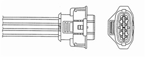 Lambdasond, opel signum halvkombi, vectra c, vectra c gts, vectra c kombi, vauxhall signum, vectra mk ii, 55 352 895, 855 401, 93 177 15