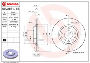 Bromsskiva, Framaxel, opel corsa d, corsa d skåp/halvkombi, 5569026, 93188919