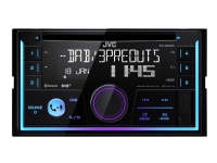 JVC KW-DB93BT - Bil - CD-mottagare - in-streck - Dubbel-DIN - 50 W x 4