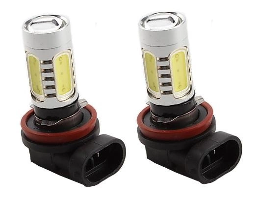 Dimljuslampor High Power 6W, Sockel H11, 2-Pack