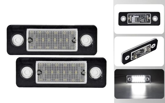 LED-skyltbelysning till Volvo C30 08-13