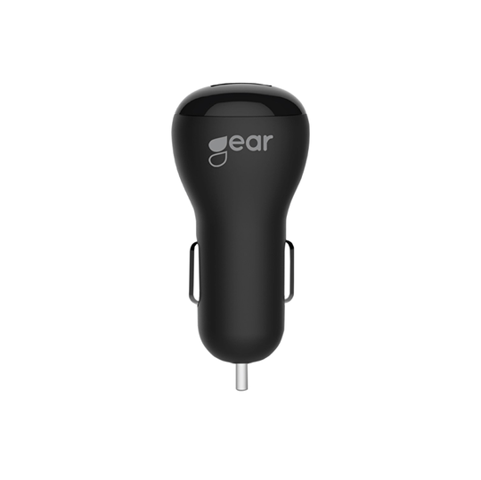 GEAR Laddare 12V 1xUSB 1A Svart