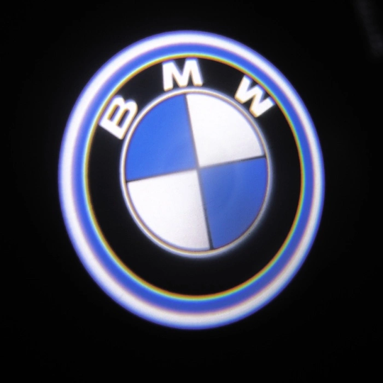 LED Dörrbelysning, BMW logga