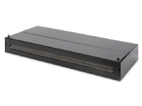 Digitus DN-93708-2, Väggfäste, Fiber, Svart, Stål, 457 mm, 203 mm