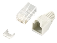 LogiLink RJ45, RJ45, Grå, Guld, 270 g, 100 stk, 170 mm