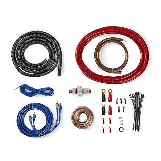 Bil Audio Connector Kit | 1200 W | Nickelplaterad | Blister