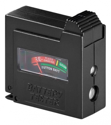 Batteritestare för AA ,AAA, C, D, 9V Goobay