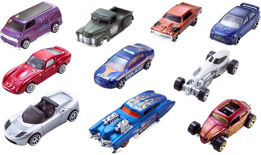 Hot Wheels Basic Bil 10-Pack