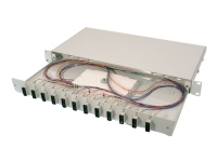 DIGITUS - Fiberoptisk skarvbox - 1U - 19