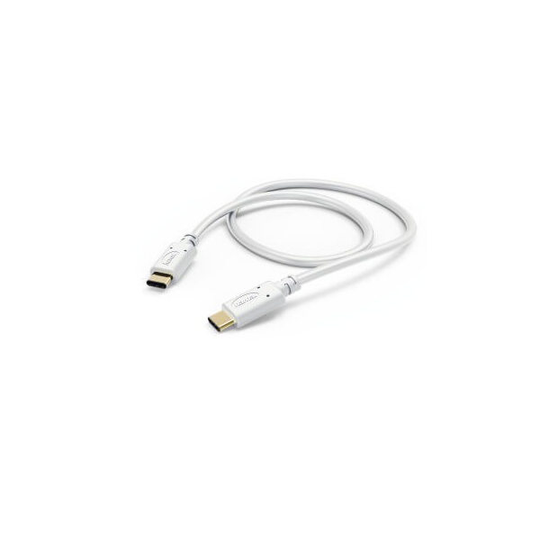 HAMA Laddkabel USB-C till USB-C 1,5m Vit