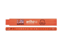 Wiha elektrikerregel Longlife® 2m, med inbyggd kabelhållare