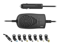Hama Universal Car Notebook Power Supply Unit - Strömadapter för bil - 12 V - 120 Watt - svart