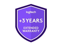 Logitech Extended Warranty - Utökat serviceavtal - ersättningsprodukt eller reparation - 3 år (från ursprungligt inköpsdatum av utrustningen) - måste köpas inom 30 dagar från produktköp - för Logitech RoomMate + Tap IP