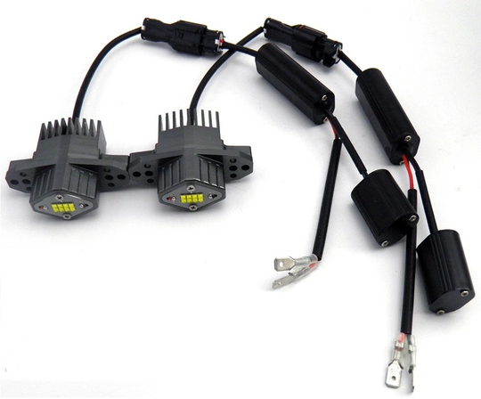 Angel Eyes-LED till BMW E90 LCI, 80W