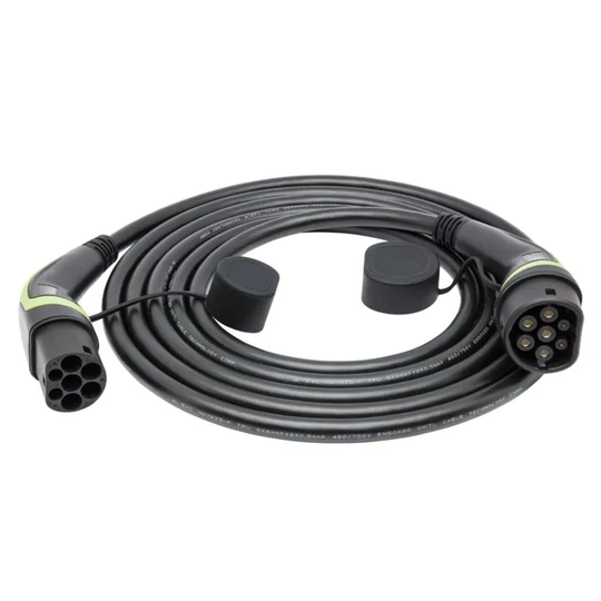 Luxorparts PHEV Typ 2 Laddkabel för elbil 3,7 kW 1 fas 8 m