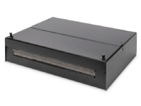 Digitus DN-93708-1, Väggfäste, Fiber, Svart, Stål, 252 mm, 203 mm