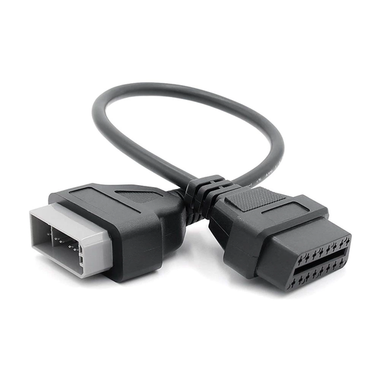 14 pin till 16 pin OBD2 Adapter för Nissan