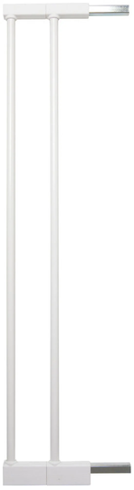 BabyDan Förlängning Säkerhetsgrind Extend-A-Gate 7cm 2-p, Vit