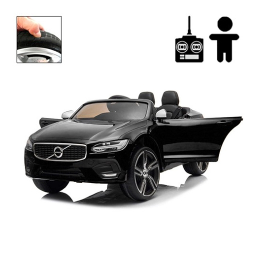 Rull Elbil - Volvo S90 R-design 12V - Onyx black