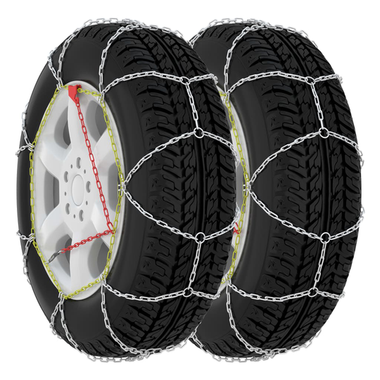 vidaXL Snökedjor till bil 2-pack 9 mm KN130