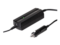 Akyga Dedicated Series AK-ND-43 - Strömadapter för bil - 12 V - 90 Watt - svart