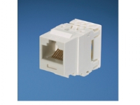Panduit Category 6, 8 position, 8 wire keystone jack module White, Vit, RJ45