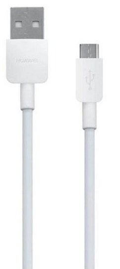 Huawei C02450768A USB till microUSB-kabel, 1m, Vit, Bulk