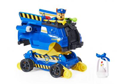 PAW Patrol Rise & Rescue transformerande bil med Chase figur