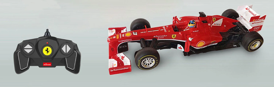 Rastar Ferrari F1 1:18 Radiostyrd Bil, Gul