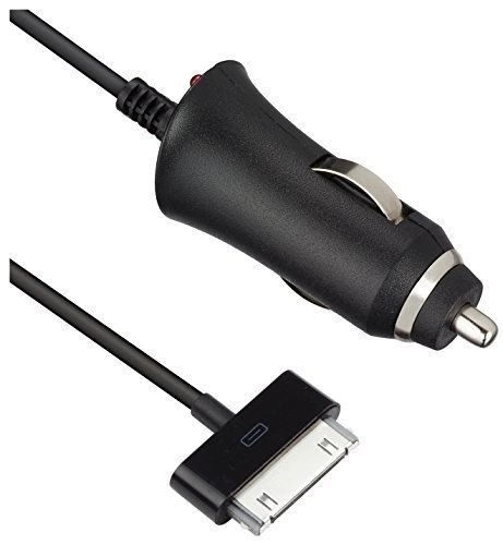 Billaddare 30-pin till iPhone, Svart