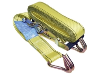 LAS 10334 Spännband i två delar Dragkraft LC-surrning (individuell/direkt)=500 daN (L x B) 6 m x 38 mm Spärrhake