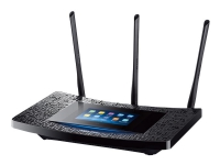TP-Link AC1900 Touch Screen Wi-Fi Range Extender - Räckviddsökare för wifi - GigE - Wi-Fi 5 - 2.4 GHz, 5 GHz
