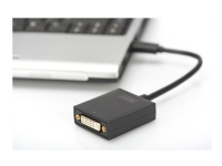 DIGITUS USB 3.0 to DVI Adapter - Extern videoadapter - USB 3.0 - DVI - svart