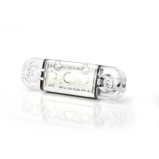 Positionsljus - Vit LED 12/24V