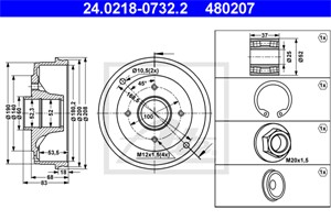Bromstrumma, Bakaxel, dacia,renault, 77 00 419 824, 77 00 783 030