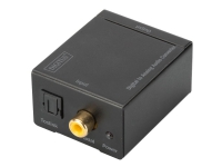 DIGITUS DS-40133 - Konvertering av ljud digitalt till analogt - svart