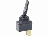 TRU COMPONENTS Vippbrytare för bil TC-R13-18BS-SQ 12 V/DC 10 A 1 x Av/på Klickande 1 st
