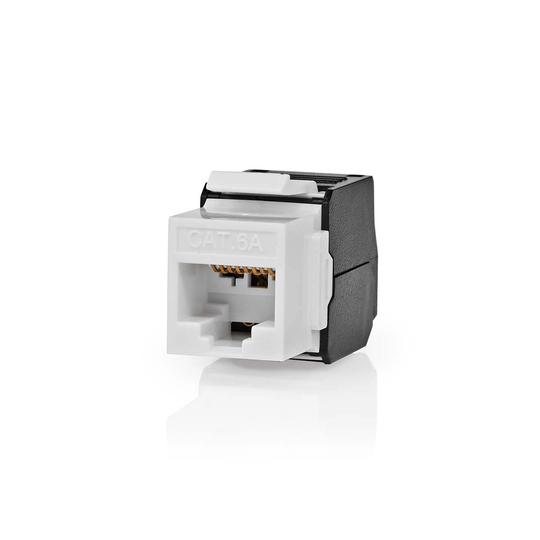 Keystone | CAT6a | RJ45 Hona | U/UTP | ABS | Kuvert