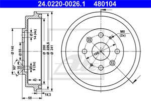 Bromstrumma, Bakaxel, mazda 323 c iv, 323 c v, 323 f iv, 323 f v, 323 f vi, 323 p v, 323 s iv, 323 s v, 323 s vi, demio, mx-3, B596-26-2