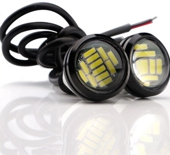 SMD DRL - varselljus 6W, 12V 2-Pack