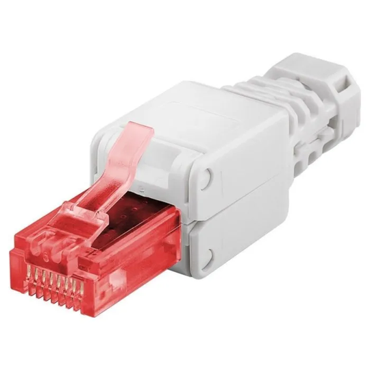 Verktygsfri RJ45-kontakt Cat. 6
