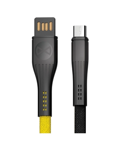 Extremt hållbar MicroUSB-kabel för snabb laddning/synkning