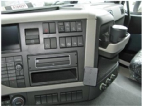Brodit ProClip 855005, Mobiltelefon/Smartphone, Handholdt mobil dator, Passiv hållare, Bil, Sort